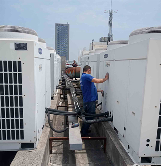 平鲁中央空调制热和不制冷系统维修方法